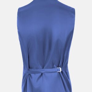 Alternative view of Slim Fit Textured Indigo Waistcoat